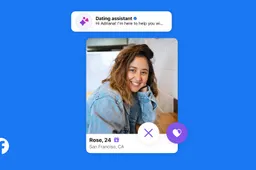 Facebook Dating Adds AI Assistant and Weekly "Meet Cute"