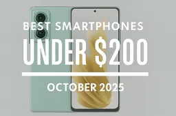 Best smartphones under $200 – October 2025