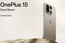 OnePlus 15 Launch Date and Sand Storm Color Confirmed