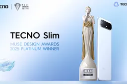 TECNO Slim Wins Platinum at MUSE Design Awards for Its Ultra-Slim Breakthrough