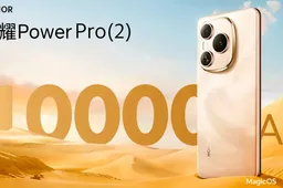 Honor Power 2 Will Break All Barriers For Mainstream Smartphones With a 10,000mAh Battery