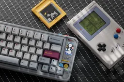 Cool Qwertykeys mechanical keyboard with in-built games appear online