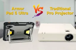 Ulefone Armor Pad 5 Ultra vs Traditional Projectors: The Rugged Tablet That Changes Everything