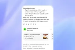 ChatGPT will show ads for free and Go users in the US