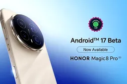 HONOR Magic8 Pro Gets Early Android 17 Beta 3 Support