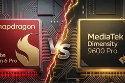 Snapdragon 8 Elite Gen 6 Pro vs Dimensity 9600 Pro: The 5GHz 2nm Battle Begins