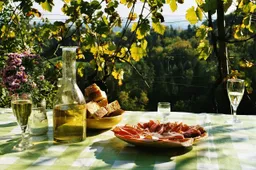 buiten eten
