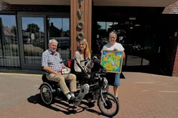 Donatie duofiets en spellen