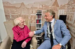 Persfoto - mevrouw Jonker-Martinus