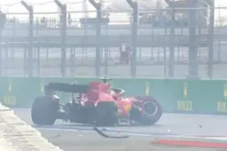 Harde klapper Vettel in kwalificatie; rode vlag in Q2