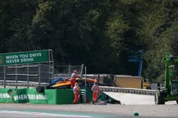 Alex Peroni discharged from hospital after freak crash in Italy
