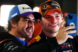 Alonso uit bewondering voor Verstappen: 'Dat kun je niet aanleren'