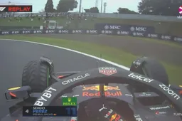 Mercedes domineert in Japan, Red Bull nog niet snel genoeg in de regen
