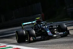 Valtteri Bottas fastest in FP1 at Monza as Max Verstappen causes red flag