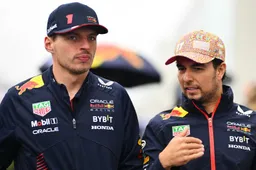 Verstappen ligt niet wakker van problemen Perez: 'Red Bull misschien wel'
