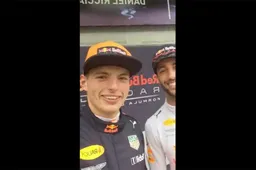 Video: Verstappen en Ricciardo vloggen na overwinning