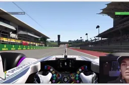 Stroll doet 'snelle ronde' op COTA in-game... afgekeurd vanwege afsnijden