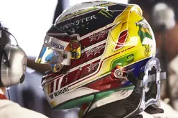 Lewis Hamilton rijdt in Brazilië met speciale 'Senna' helm
