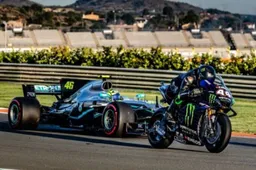 De MotoGP test van Hamilton: 'Het was meer dan een promo'