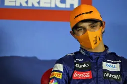 Decision fight with Sainz for Norris: ''That's why I was on stage''