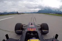 Video: De Red Bull RB7 vs een straalvliegtuig