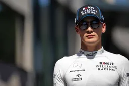 Russell krijgt gridstraf voor hinderen Kvyat tijdens Q1