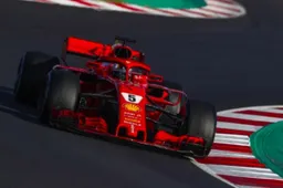 Vettel finishes first in day one of the second test