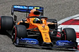 Lando Norris had geen adem meer door landing na duikvlucht