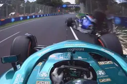 Stroll begaat idiote actie en zorgt voor vroegtijdige exit Latifi