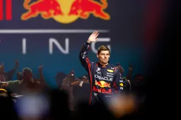Ein entspannter Verstappen war in London noch scharf