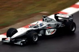 Hakkinen racet op Suzuka