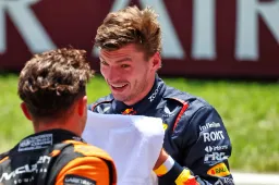 Verstappen sorpreso dal sorpasso di Norris: "Non me l'aspettavo".