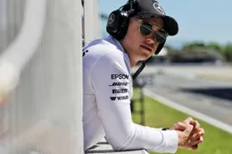 Nikita Mazepin tops time sheet for Mercedes in Barcelona F1 test