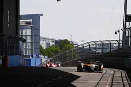 Frijns 0,004 seconden langzamer dan P1 in London Eprix VT1