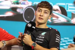 Russell over dominantie Red Bull: ‘Jammer dat zij zo ver vooraan staan’