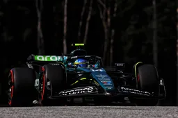 Alonso given 10 second time penalty after contact with Zhou