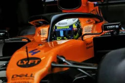 Lando Norris "happy, despite small mistake" during qualifying in Russia