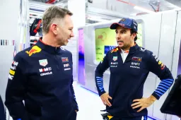 Horner, patron de l'équipe, réagit au départ de Perez chez Red Bull