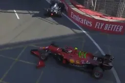 Videos | How did Tsunoda and Sainz actually crash in Baku?