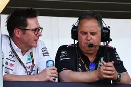 Budgetcap zit Mercedes in de weg: ‘Maakt Red Bull inhalen heel moeilijk’