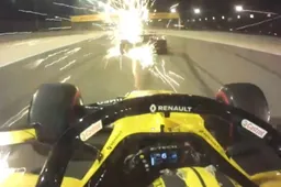 Nico Hülkenberg: "Eerste ronde leek wel een oorlogsgebied"