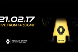 LIVE VIDEO: De onthulling van de Renault RS17!