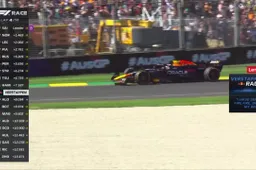 Zo viel Max Verstappen uit in de Grand Prix van Australië