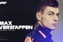 Verstappen voted Driver of the Day in Mexico!