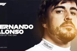 Alonso voted Driver of the Day in final race!