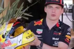 Nieuwe helm voor Max Verstappen voorafgaand aan GP van Oostenrijk