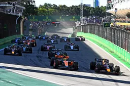 Headache for Mercedes after Hamilton drops back in sprint, Verstappen wins