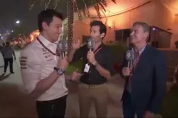 LOL! Toto Wolff maakte ondeugende opmerking tijdens interview