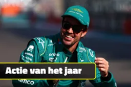 Hulde aan Alonso voor actie van het jaar: 'Hoogtepunt van dit seizoen'