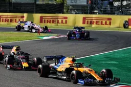 Norris viel weg door schade van Leclerc: 'Ongelooflijk dat ze doorreden'